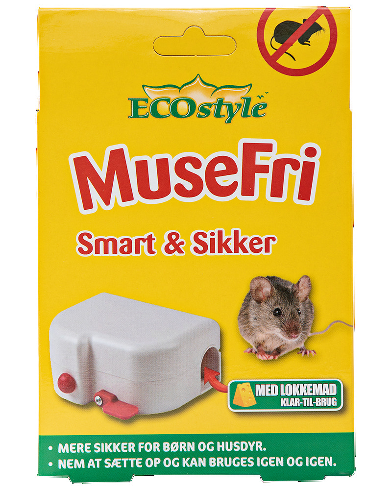 ECOstyle MuseFri Musefælde Smart & Sikker