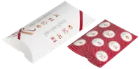 Presentkartong julmotiv 6 st