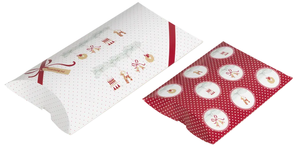 Presentkartong julmotiv 6 st
