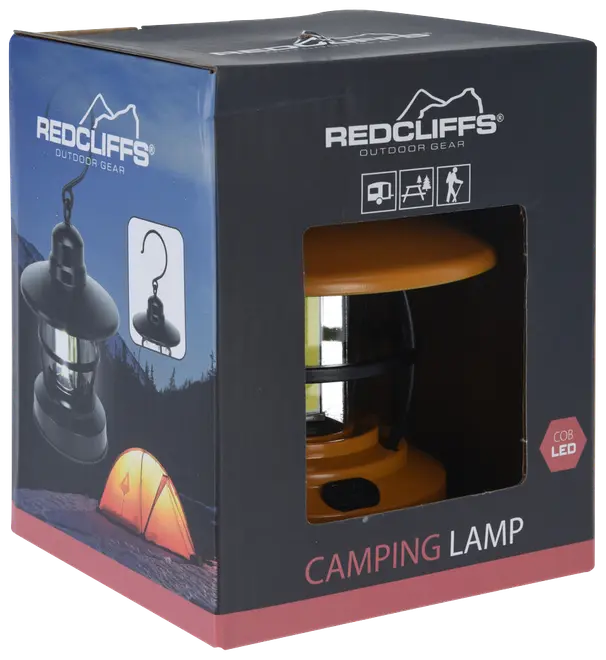 Campinglampe - assorterede farver