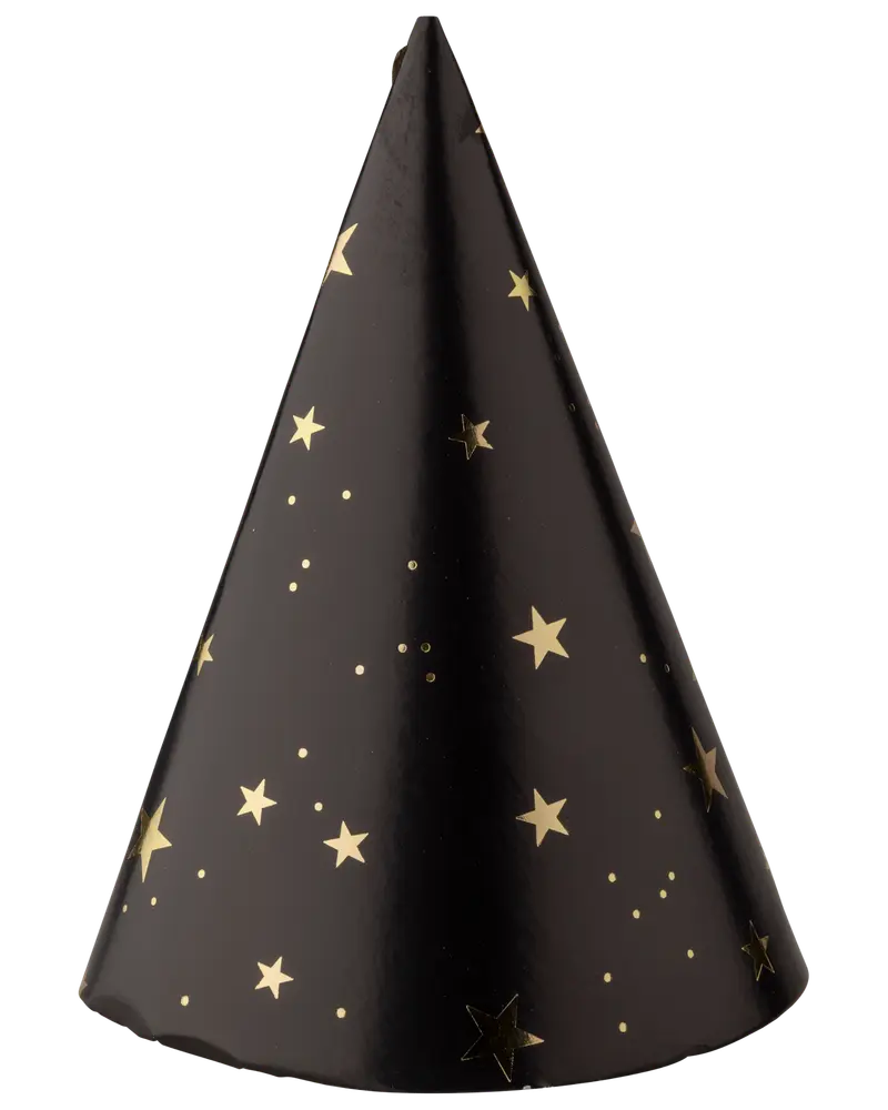 Nyårshat stjärnor 6-pack