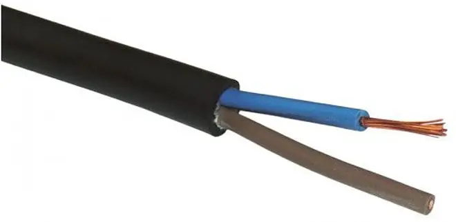 Gummikabel H07RN-F 2 x 1 mm²