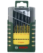 Metalbor sæt HSS-R 19 dele