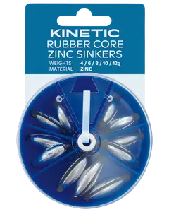 KINETIC RUBBER CORE SÄNKE ZINK