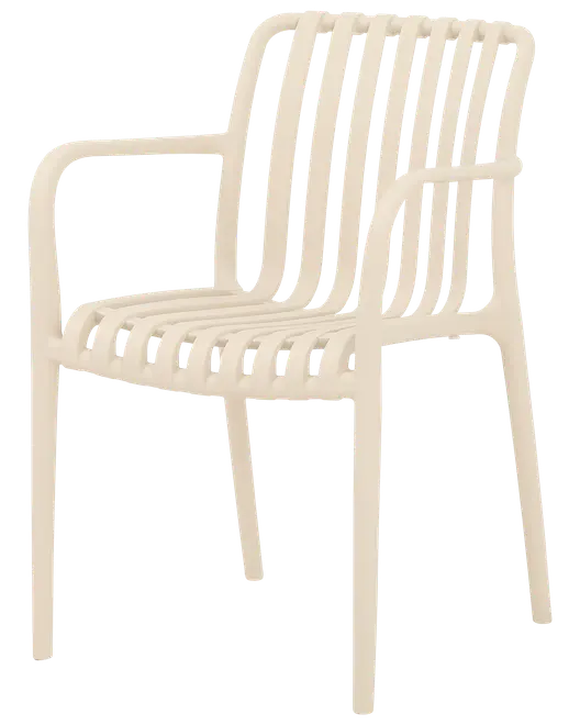 Milano stapelbar stol - Sandfärgad