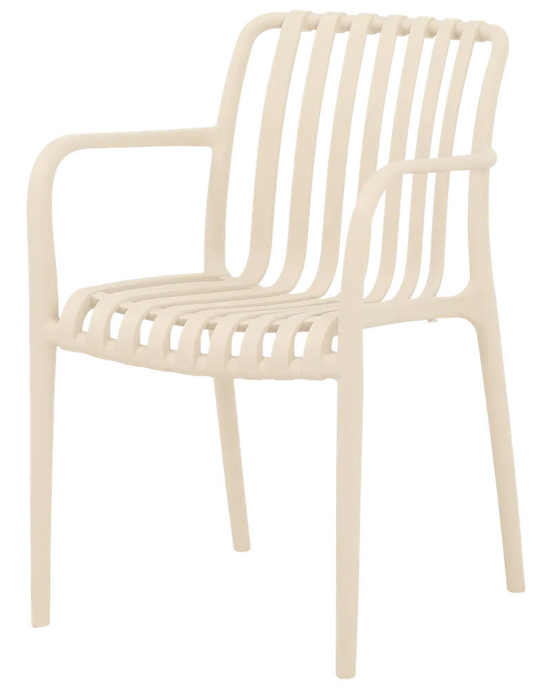 Milano stapelbar stol - Sandfärgad