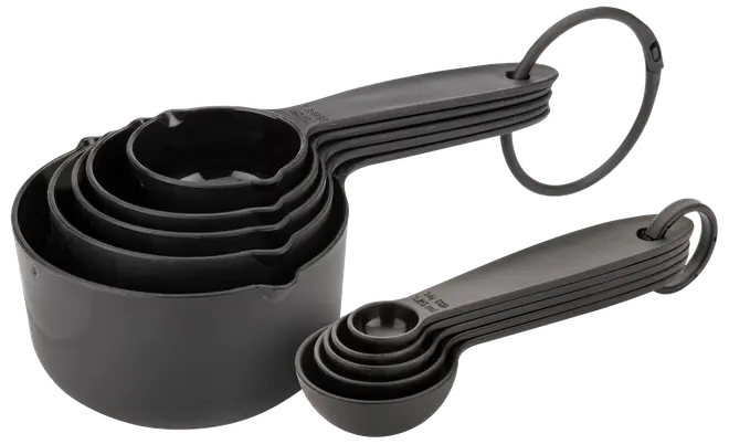 Måleskesæt 10 str. - sort