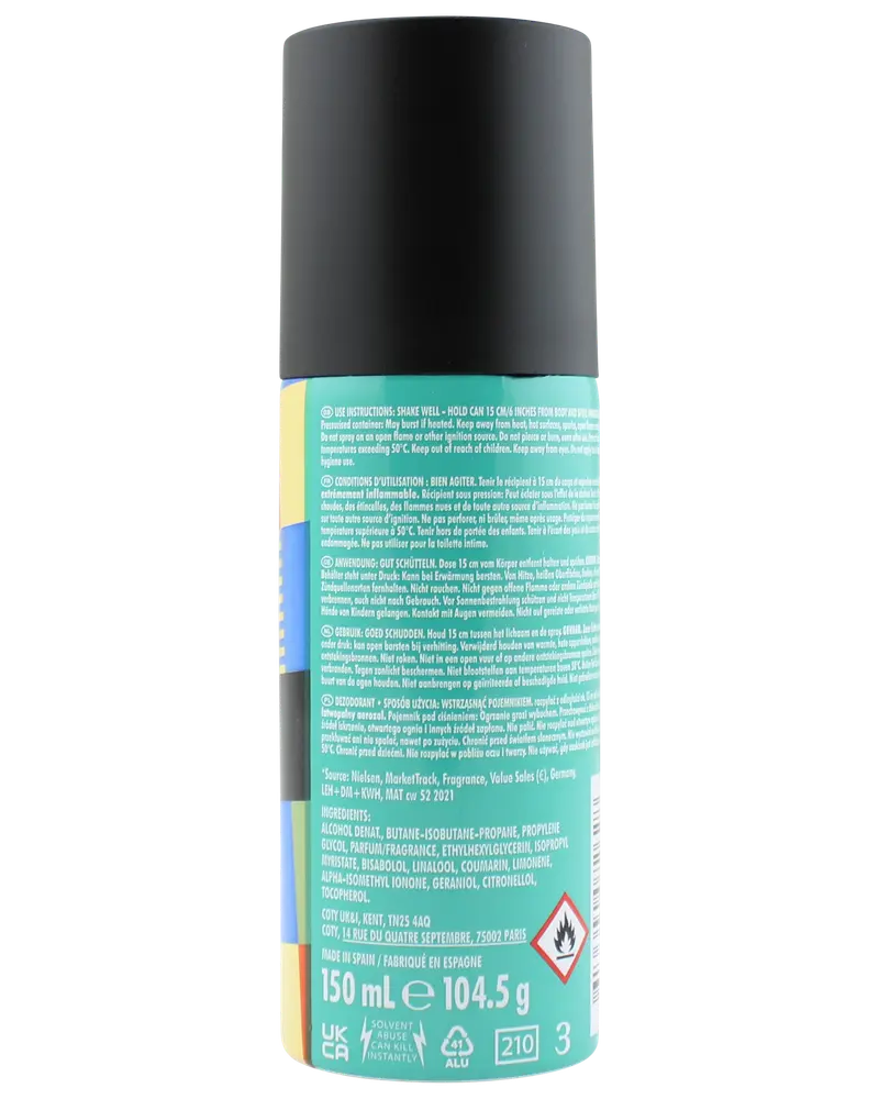 Bruno Banani Deospray 150 ml - grape