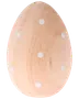 Påskägg i trä - 5,5 cm