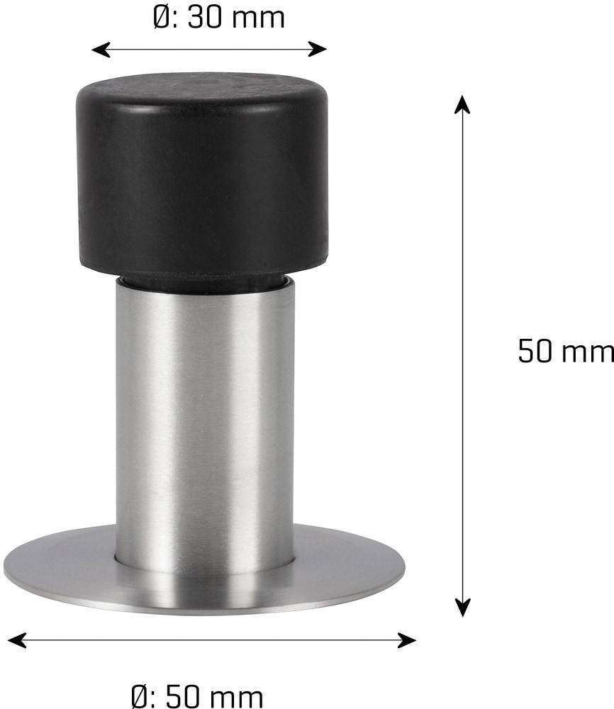 Jasa Dørstopper Ø22 x H. 50 mm