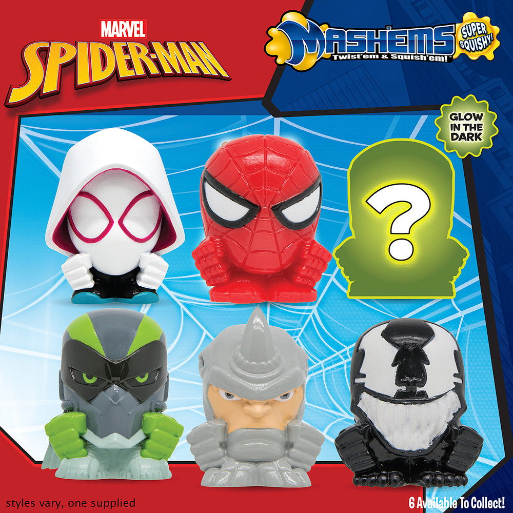 Mash'ems Marvel Spiderman assorteret