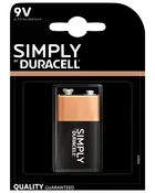 DURACELL Simply 9V 1-pack