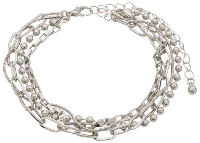 Armbånd 4-i-1 - sølv