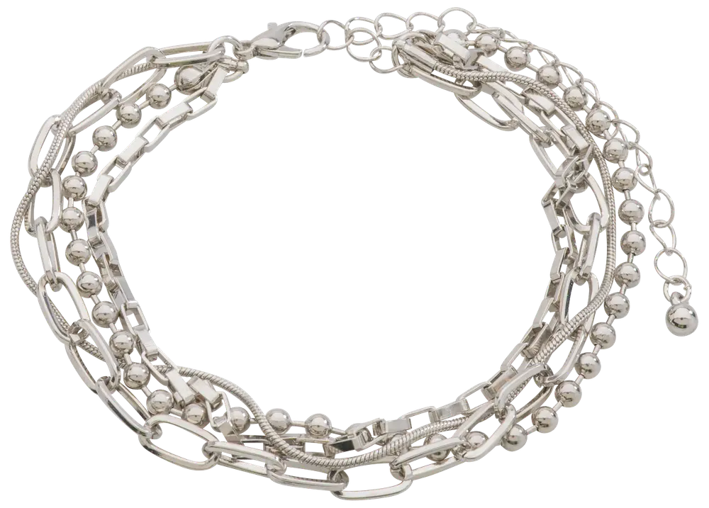 Armband 4-in-1 - silver