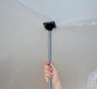 Støvvæg i bæretaske