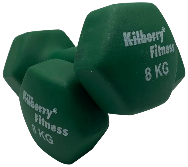 Kilberry Fitness Håndvægt 8 kg 2-pak