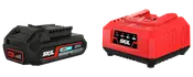 SKIL Batteri 2 Ah + Lader 20V