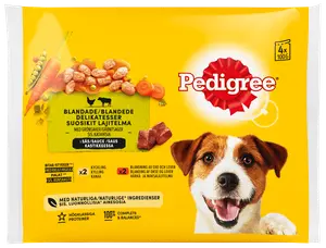Pedigree Hundfoder - 4x100 g