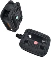 Pedal plast/gummi senior 2 st.