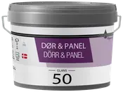 Dør og panel Glans 50 hvid - 2,5 liter