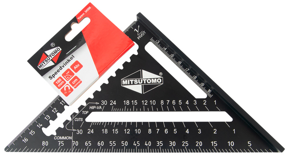 Mitsutomo Speedvinkel 180 mm magnetisk