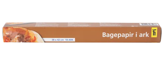 Bakpapper i ark 18 st