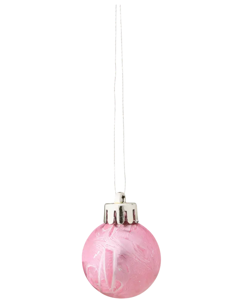 Julkulor rosa 16-pack 