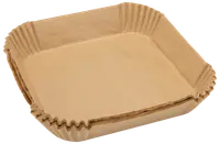 Papirform til airfryer 20 x 20 cm 50 stk.