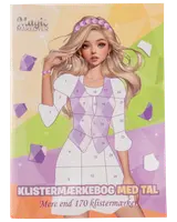 Aktivitetsbok - klistermärken med siffror