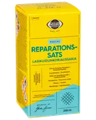 Plastic Padding Marine reparationssæt, 250 ml. Indeholder flydende polyester, hærder, glasfibermåtte, plastspartel, pensel og blandekop. Til reparation af glasfiberlaminater. Gul og blå emballage.