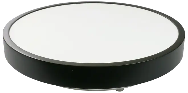 Plafond 12W sort og hvid