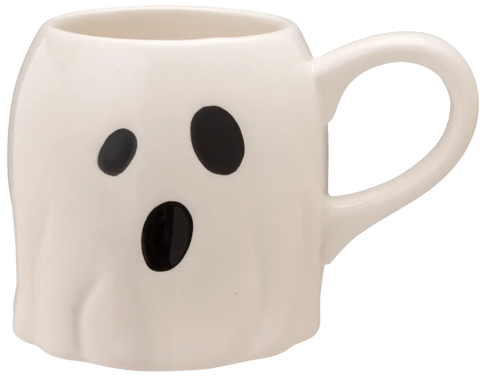 Halloween mugg spöke
