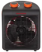 Värmefläkt 2000 W svart och orange