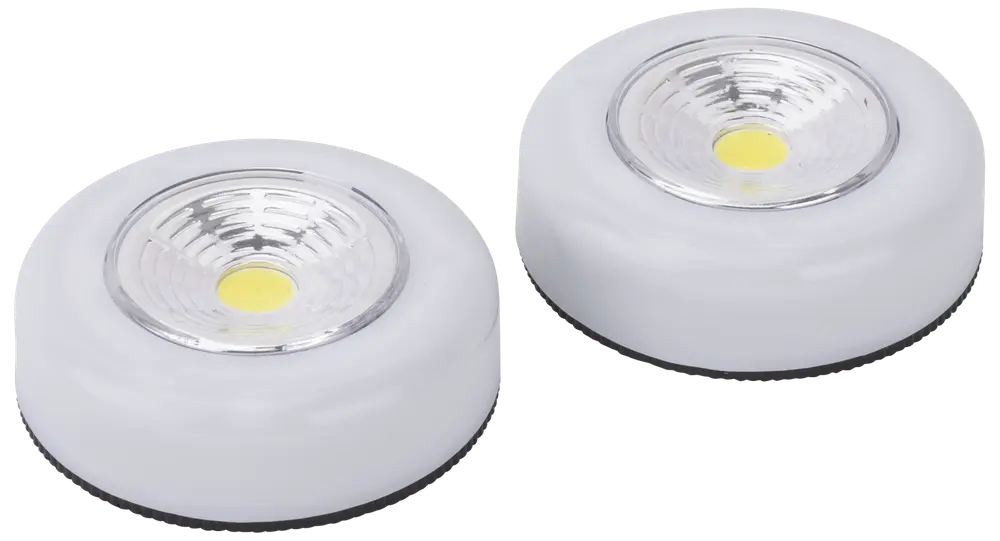 Bright Design Push light LED COB 2-pak