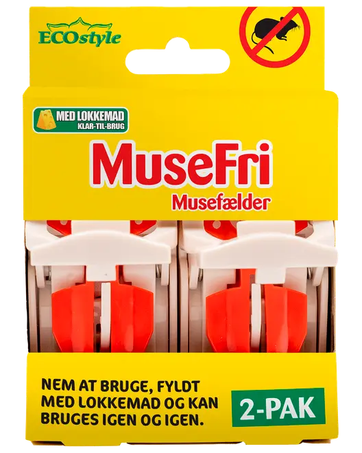 ECOstyle MuseFri Musefælde 2-pak
