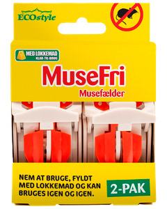 ECOstyle MuseFri Musefælde 2-pak