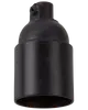 Lamphållare E27 - svart