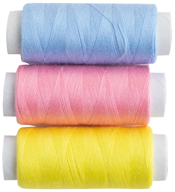 Sytråd set om 3 färger