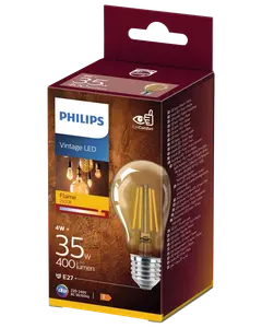 PHILIPS LED-filamentpære 4W E27 - gold