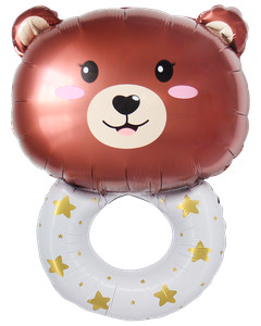 Folieballon Bamse rangle