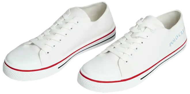 Kingshill Polo Club Canvas sko - hvid