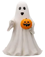Halloween figur med pumpa 40 cm