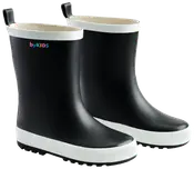 Gummistøvler til børn - sort