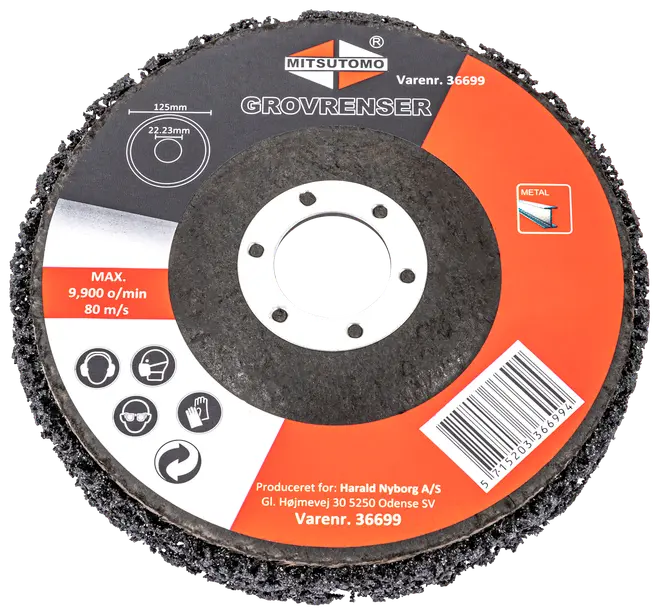 Mitsutomo grovrengörare 125 mm