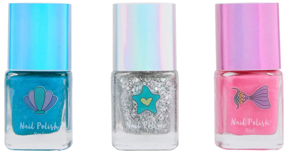 Create It! Nagellack - set med 3 metallicfärger
