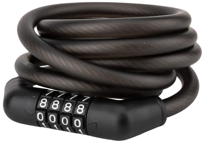 Greenfield spirallås med kod