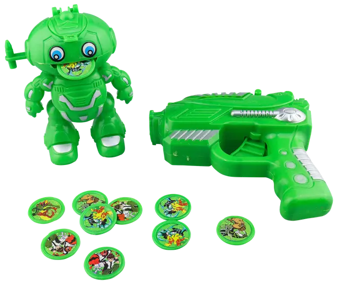 Robot och pistol 11 delar