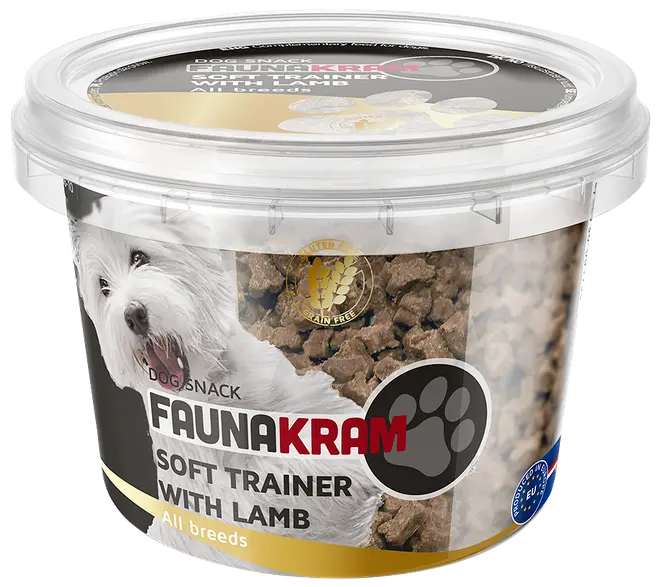 Faunakram Hundgodis Lamm 200 g