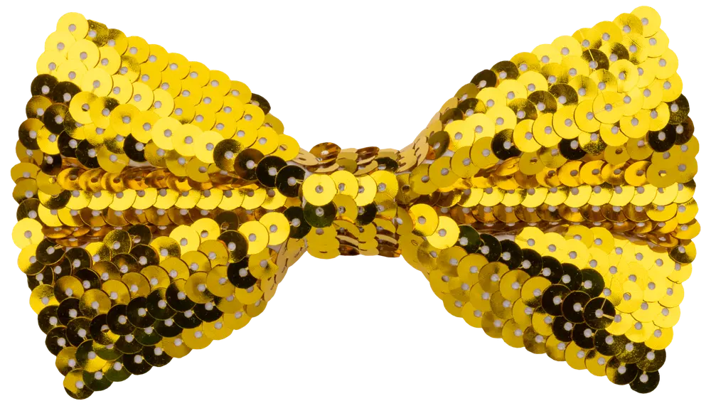 Fluga med paljetter – olika färger