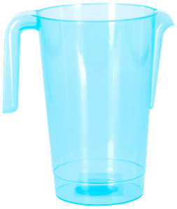 Plastkande 1,5 L - assorterede farver